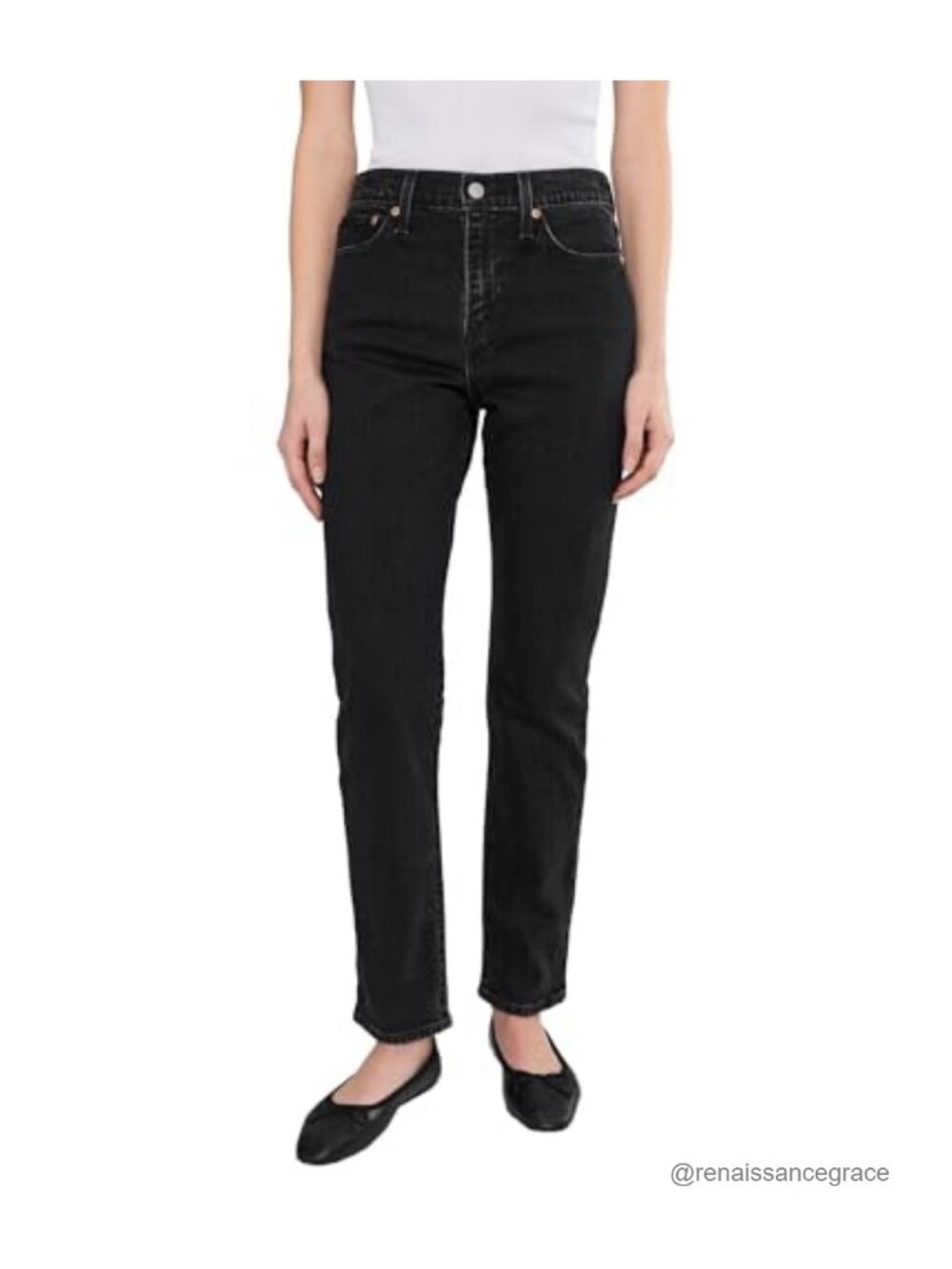 High Rise Wedgie Slim Skinny Jeans Stretch Cotton Blend 30 Inseam